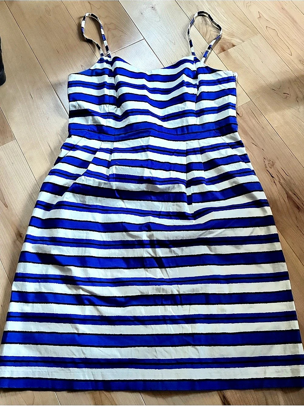 Gap Striped Mini Dress Blue & White Size 12